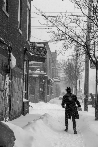 Hiver a Montreal by Sara Teinturier   Photographie