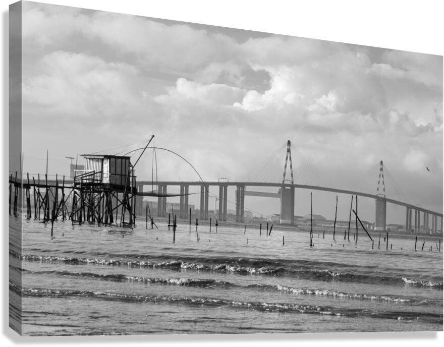 Estuaire de la Loire - Loire Estuary Canvas Print