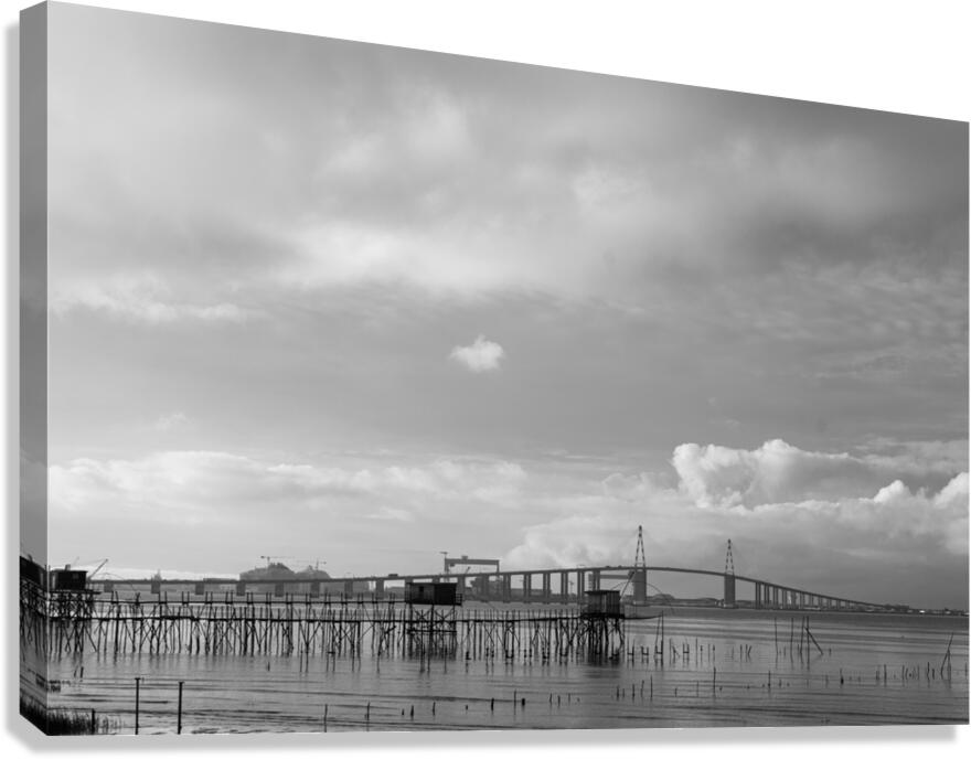 Estuaire de la Loire - Loire Estuary Canvas Print