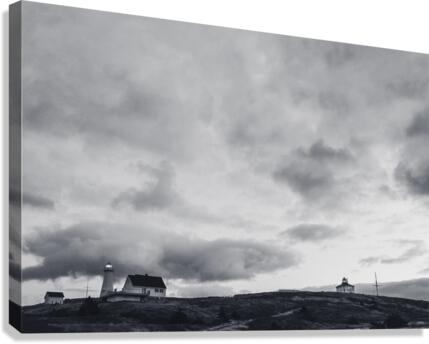 Sur la cote Canvas Print
