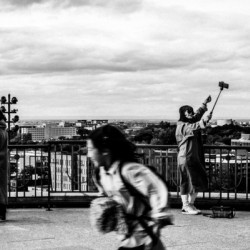Egoportrait sur le Mont-Royal