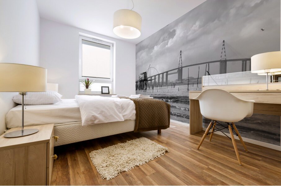 Estuaire de la Loire - Loire Estuary Mural print