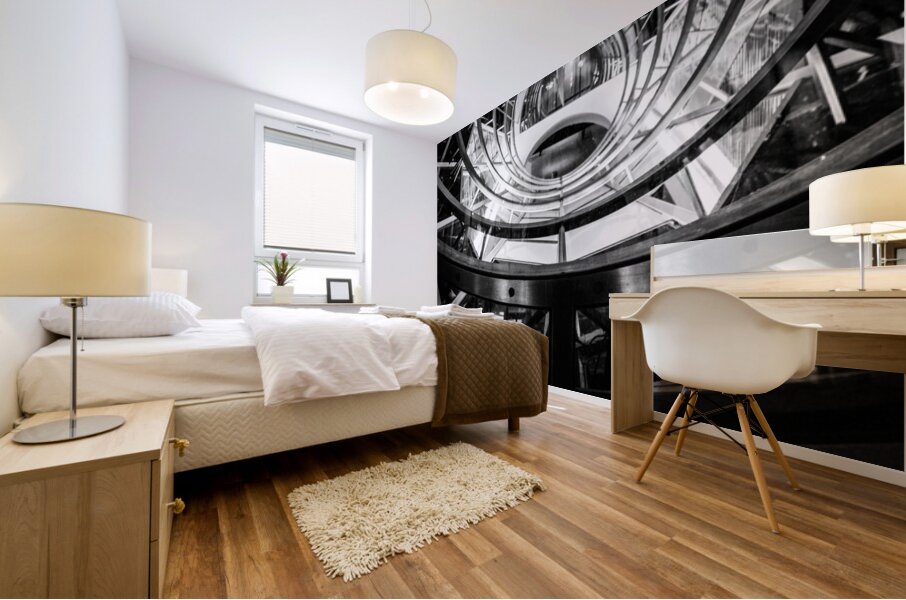 Architecture urbaine   Urban Architecture 1 Mural print