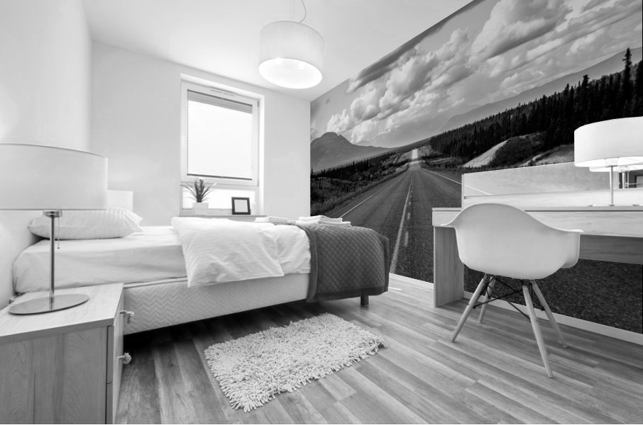 Alaska Highway Yukon Mural print