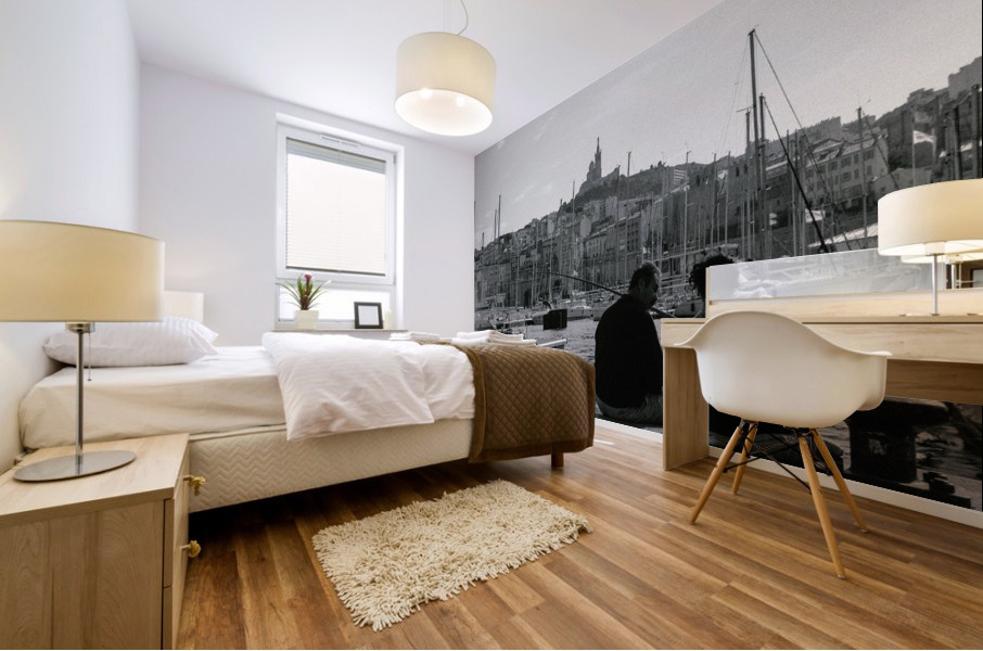 Le Vieux-Port Marseille Mural print