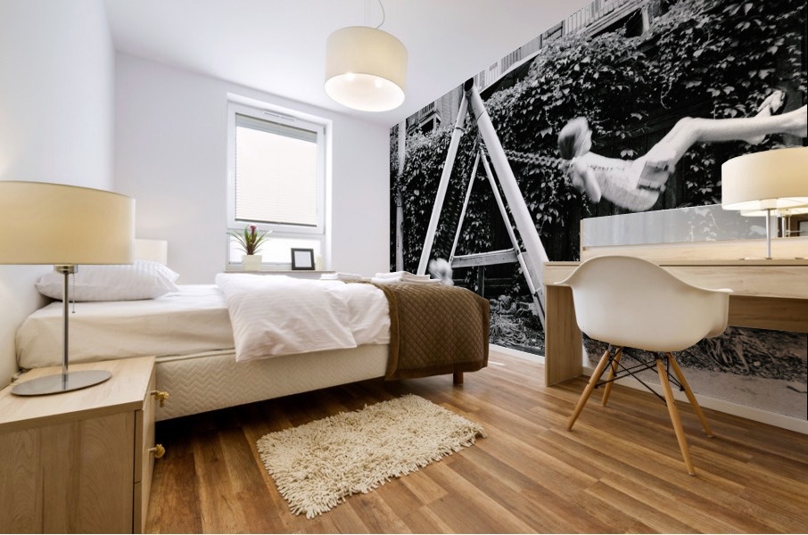 Ruelles de Montreal - Ete Mural print