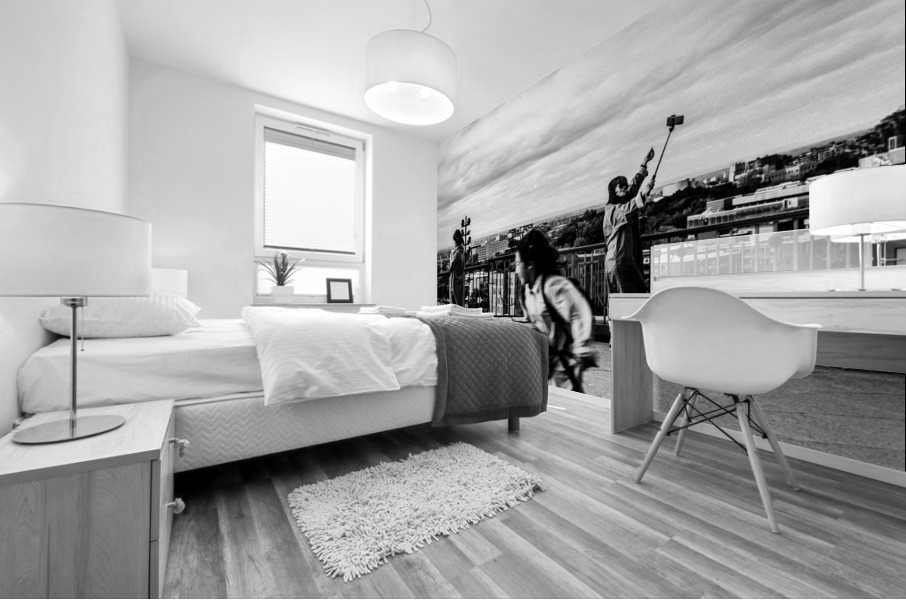 Egoportrait sur le Mont-Royal Mural print