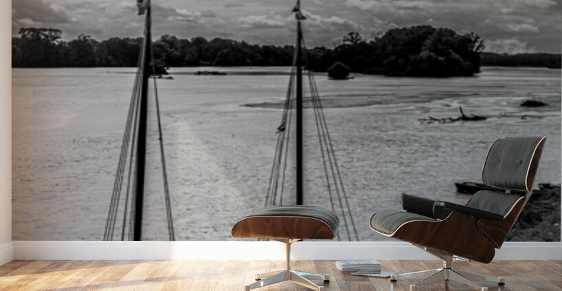 Sur la Loire   On the Loire 1 Wall Murals