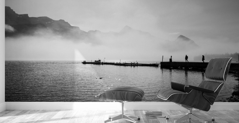 Medicine Lake Rocheuses Wall Murals