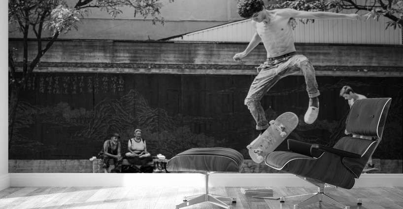 Sur la place - Montreal Wall Murals