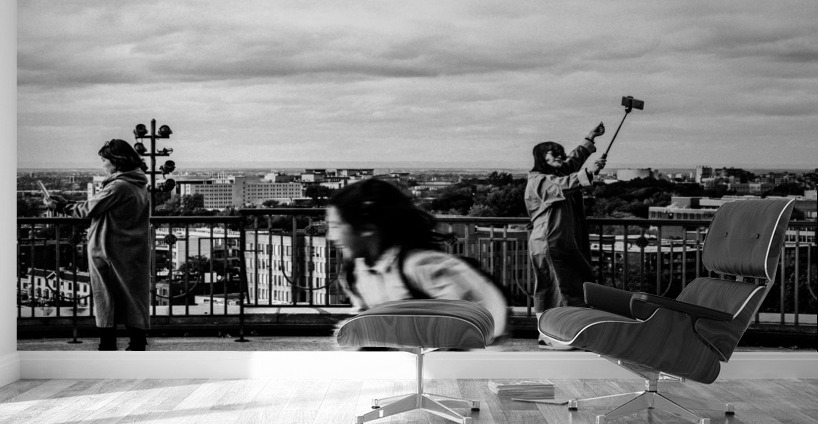 Egoportrait sur le Mont-Royal Wall Murals