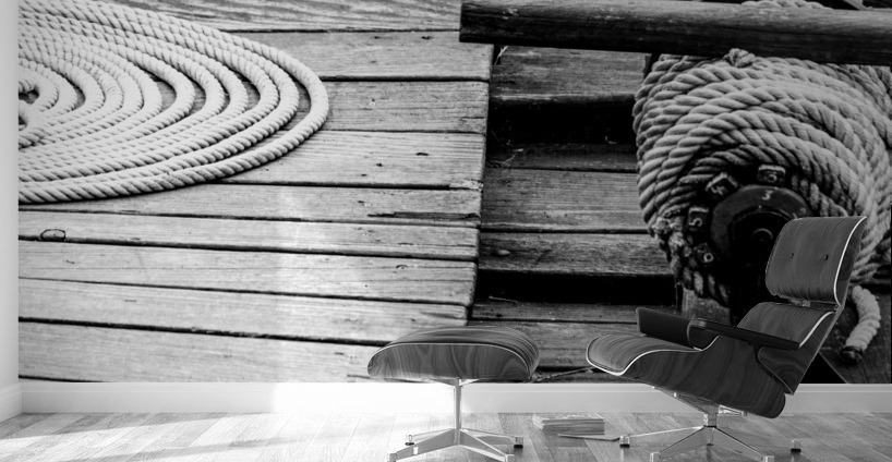 Gabare sur la Loire Wall Murals