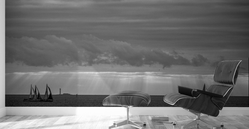 Sur la mer Mediterranee Wall Murals