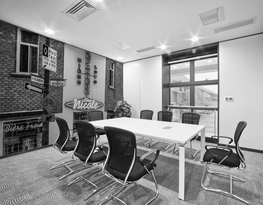 Hiver rue Beaubien Wall Printing