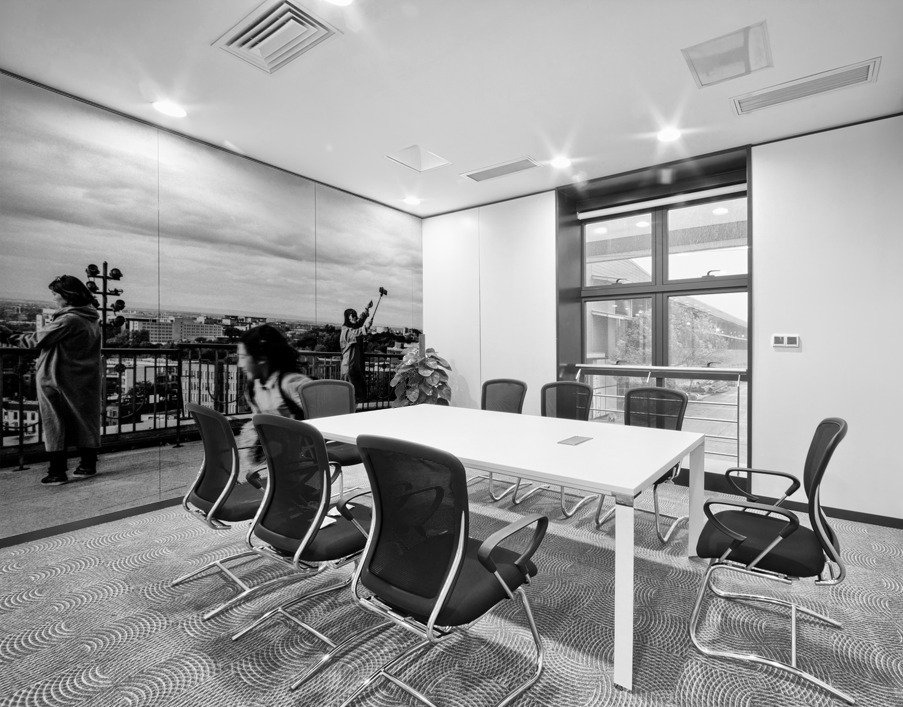 Egoportrait sur le Mont-Royal Wall Printing