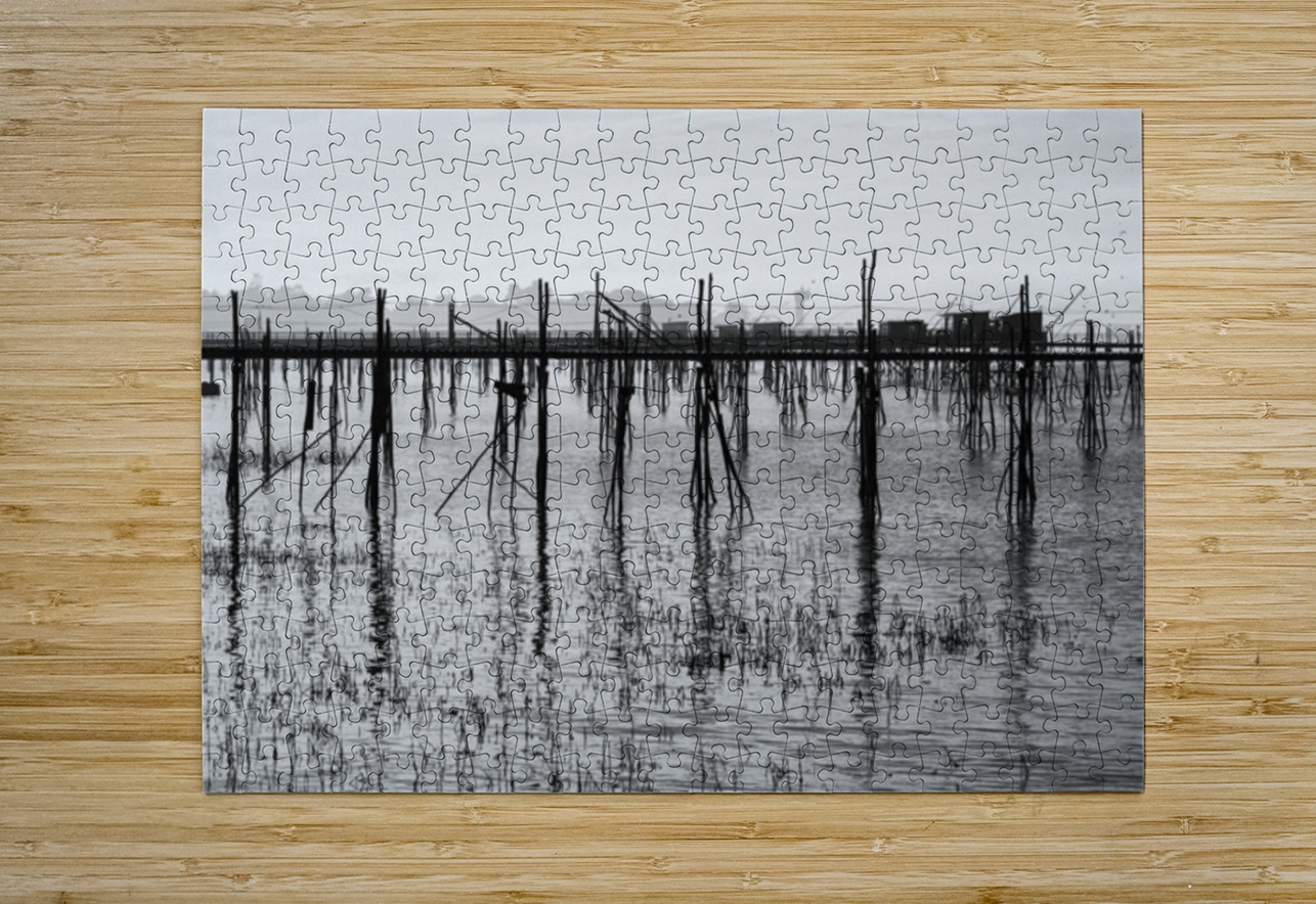 Estuaire de la Loire - Loire Estuary Sara Teinturier   Photographie Puzzle printing