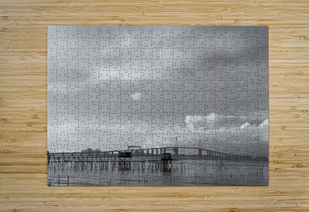 Estuaire de la Loire - Loire Estuary Sara Teinturier   Photographie Puzzle printing