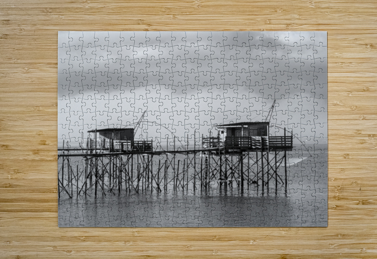 Estuaire de la Loire - Loire Estuary Sara Teinturier   Photographie Puzzle printing