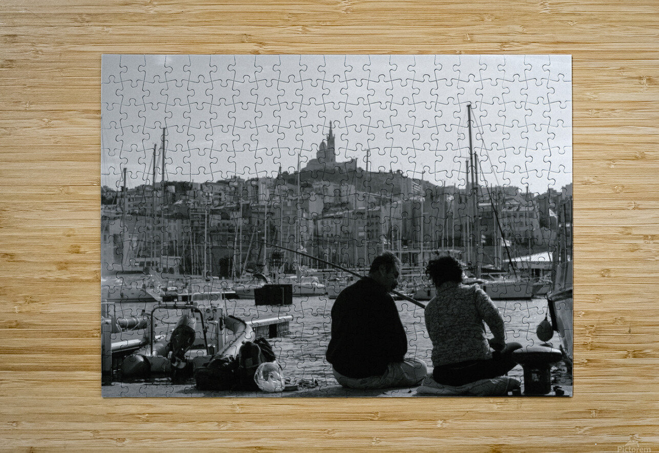 Le Vieux-Port Marseille Sara Teinturier   Photographie Puzzle printing
