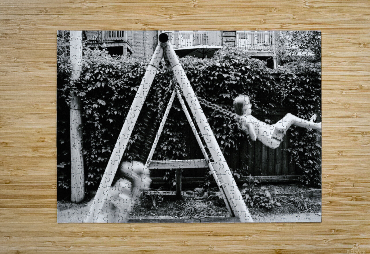 Ruelles de Montreal - Ete Sara Teinturier   Photographie Puzzle printing