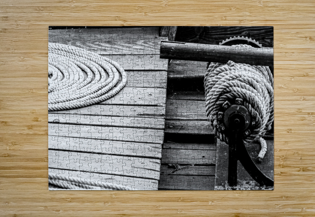 Gabare sur la Loire Sara Teinturier   Photographie Puzzle printing