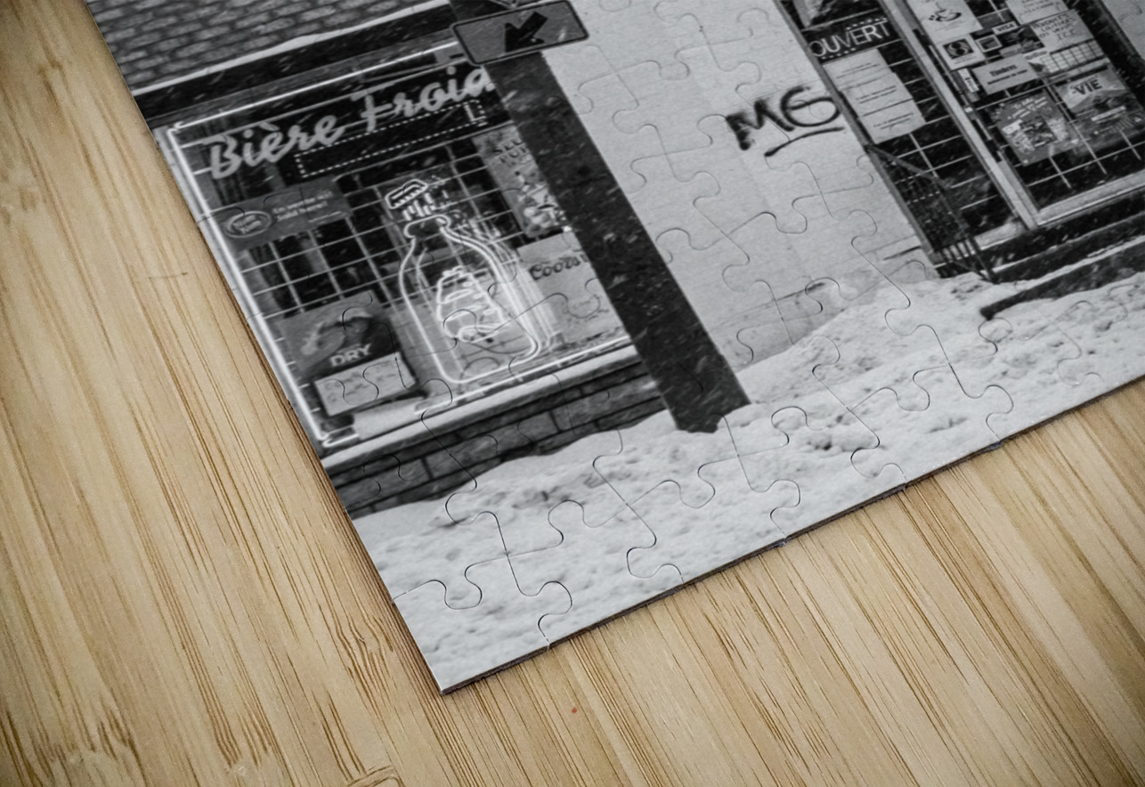 Hiver rue Beaubien Sara Teinturier   Photographie Puzzle